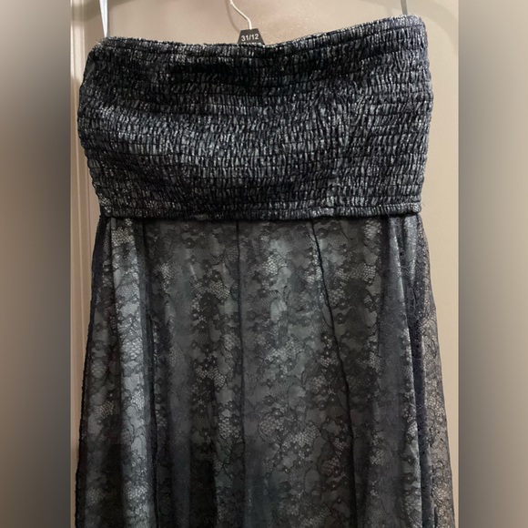 Free People Shape Of You Lace 2 piece Skirt Set in Navy Size Small - Picture 7 of 16